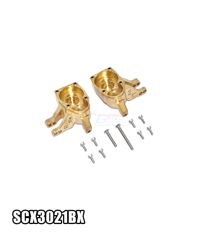 BRASS INNER PART OF FRONT KNUCKLE ARMS SCX3021BXFOR 1/10 AXIAL 4WD SCX10 III JEEP-AXI03007 and AXIAL CAPRA